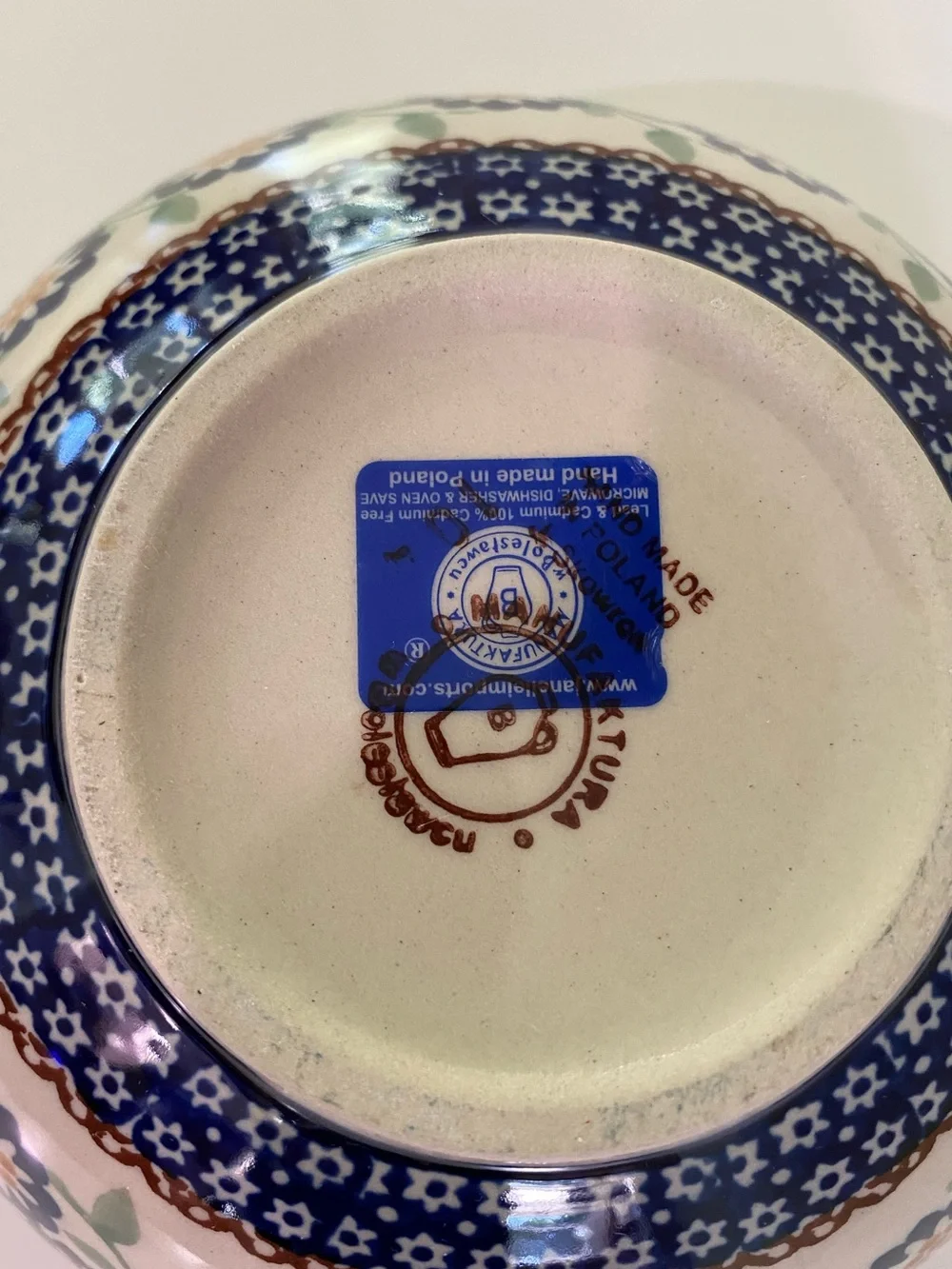 Manufaktura Polish Pottery Bowl - 